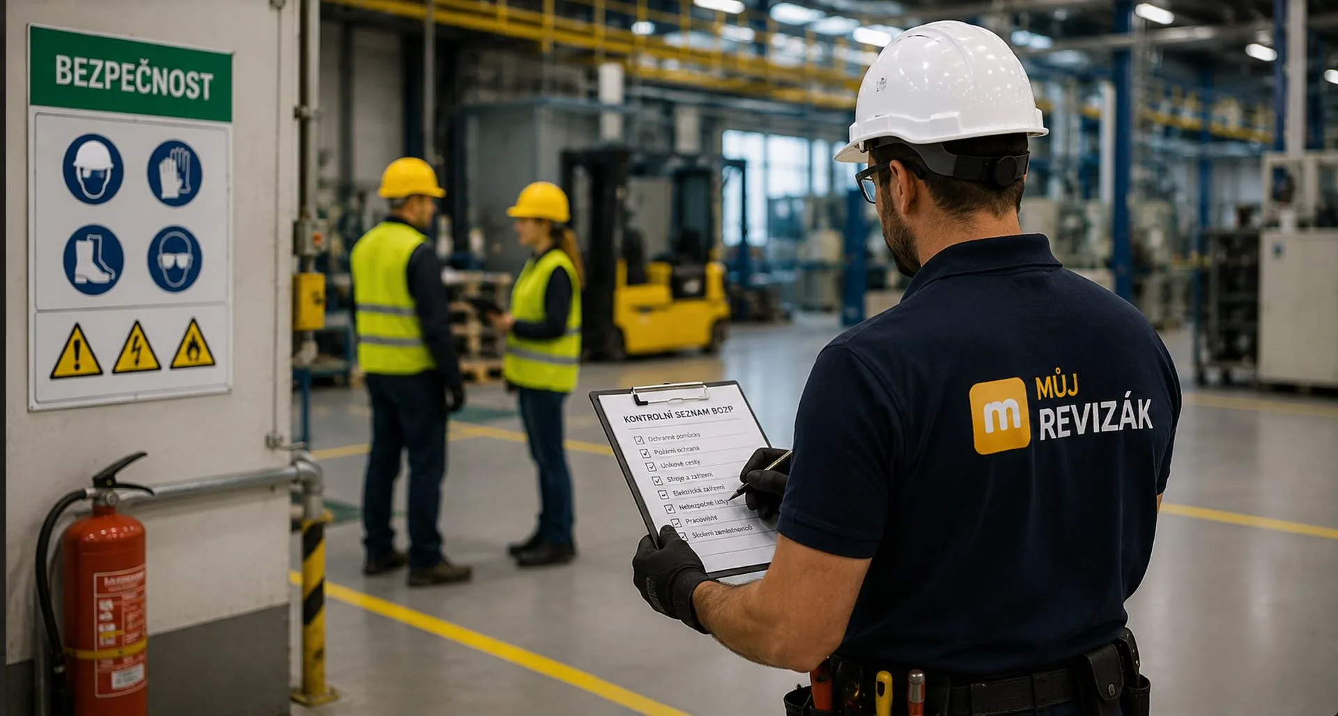 Technik Můj Revizák s kontrolním seznamem BOZP ve výrobní hale