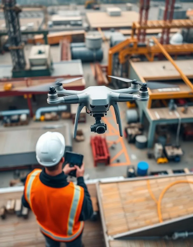 Letecké inspekce dronem
