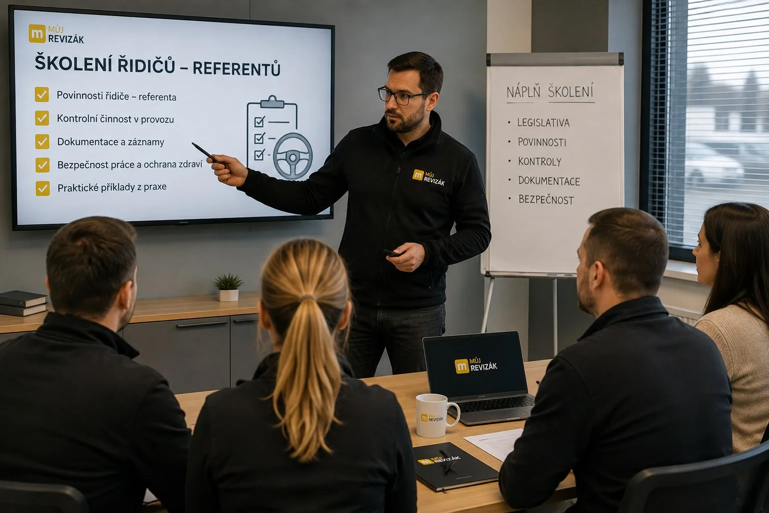 Školení řidičů referentských vozidel